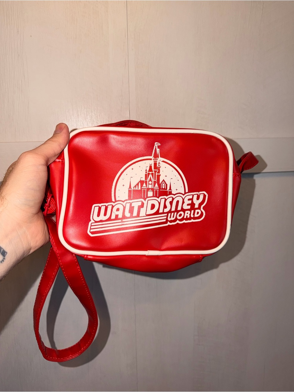 Disney Red Crossbody in Vintage Style